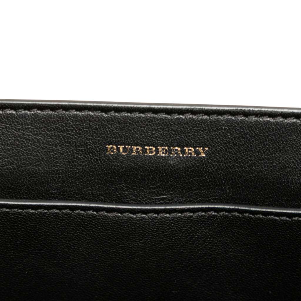 Burberry Small Grained Calfskin Belt Satchel - Side view