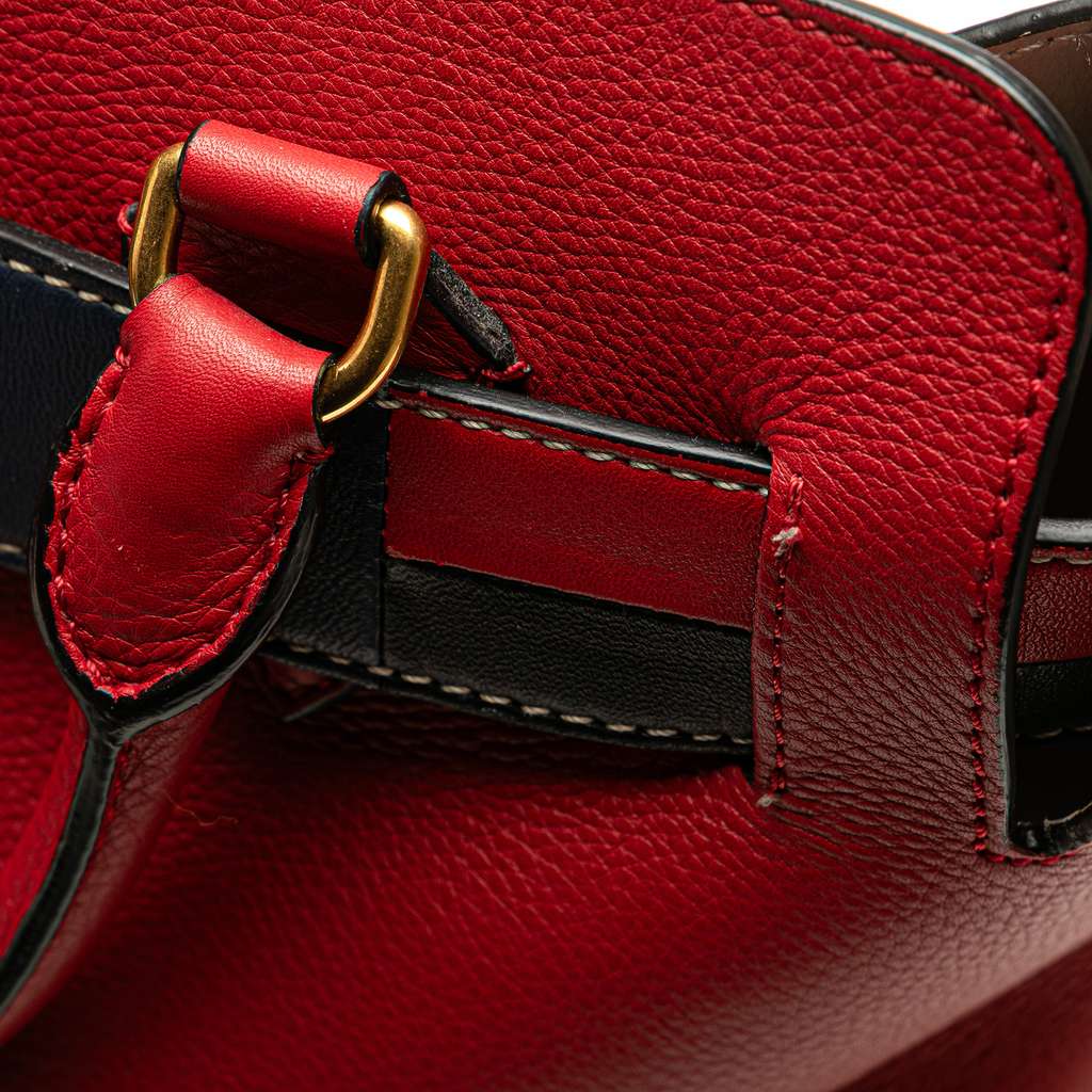 Burberry Small Grained Calfskin Belt Satchel - Image 11