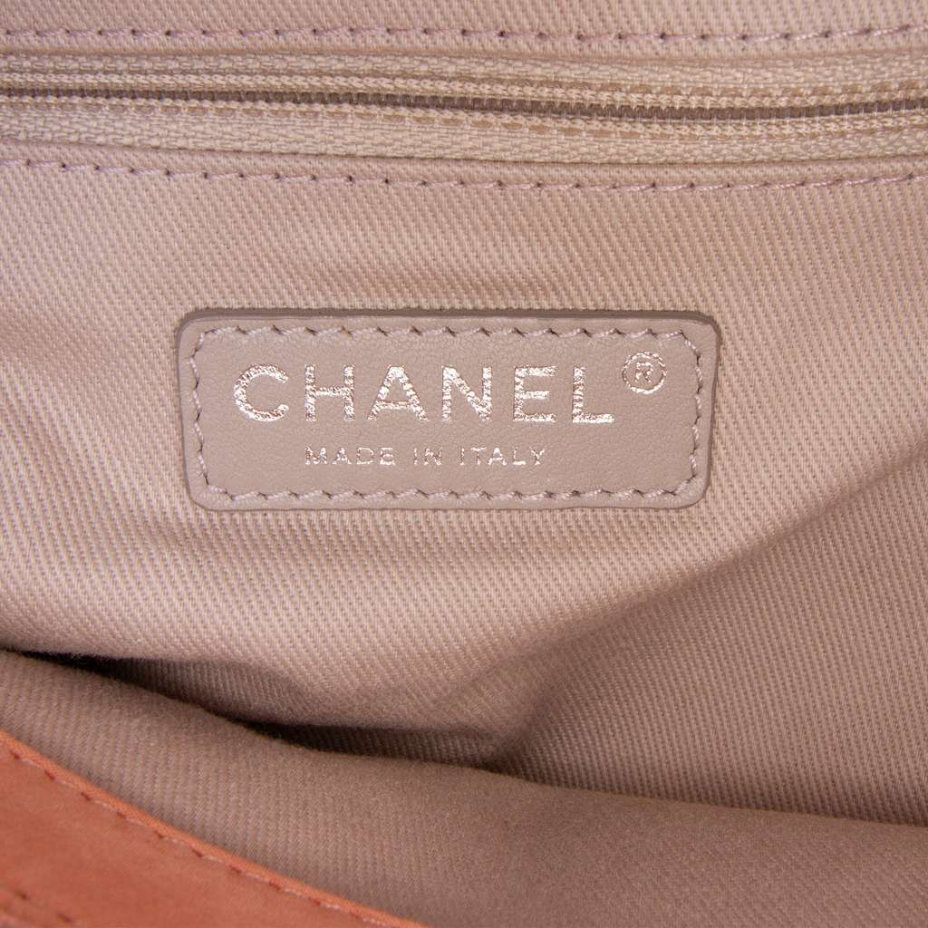 Chanel Small Iridescent Calfskin Sea Hit Tote - Side view