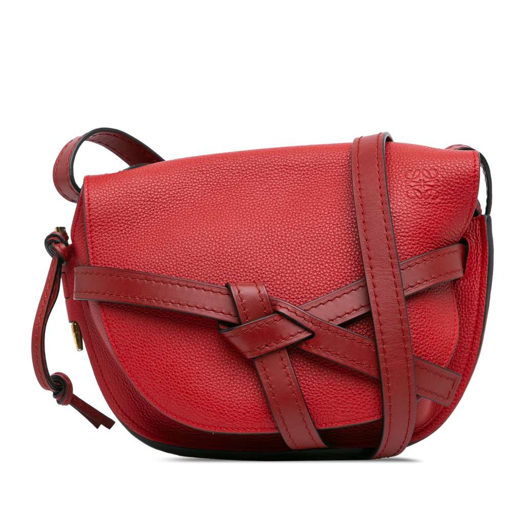 Loewe Small Leather Gate Crossbody