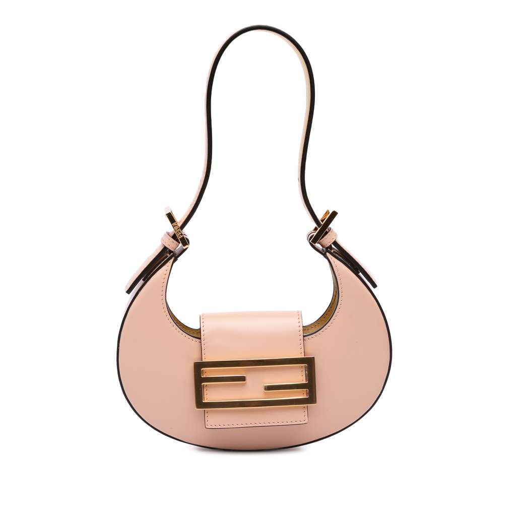 Fendi Mini Leather Cookie Hobo
