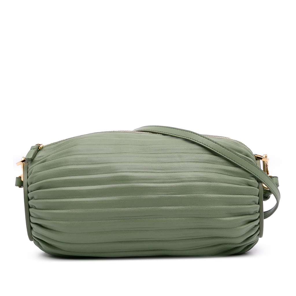Loewe Pleated Lambskin Bracelet Pouch