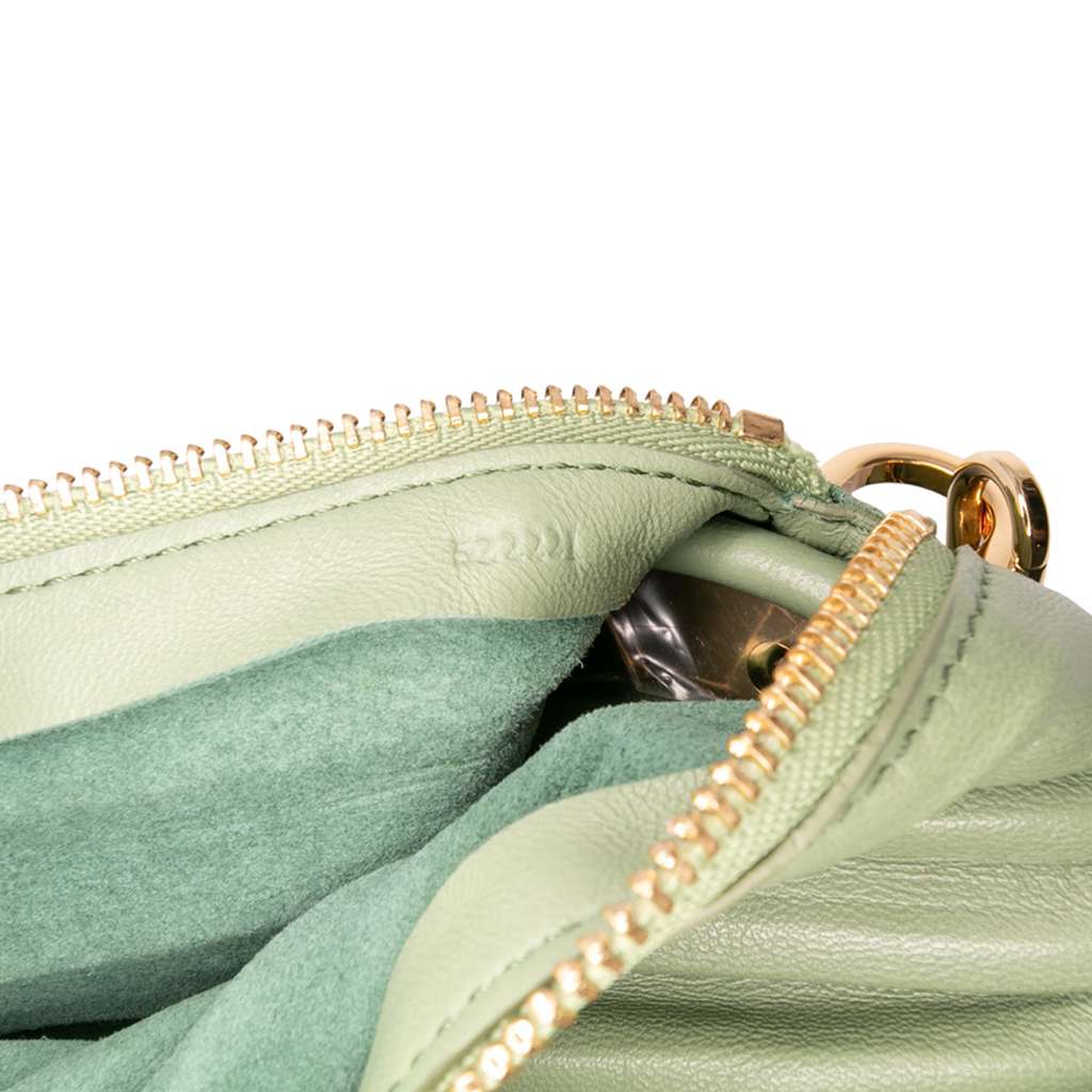 Loewe Pleated Lambskin Bracelet Pouch - Detail 1
