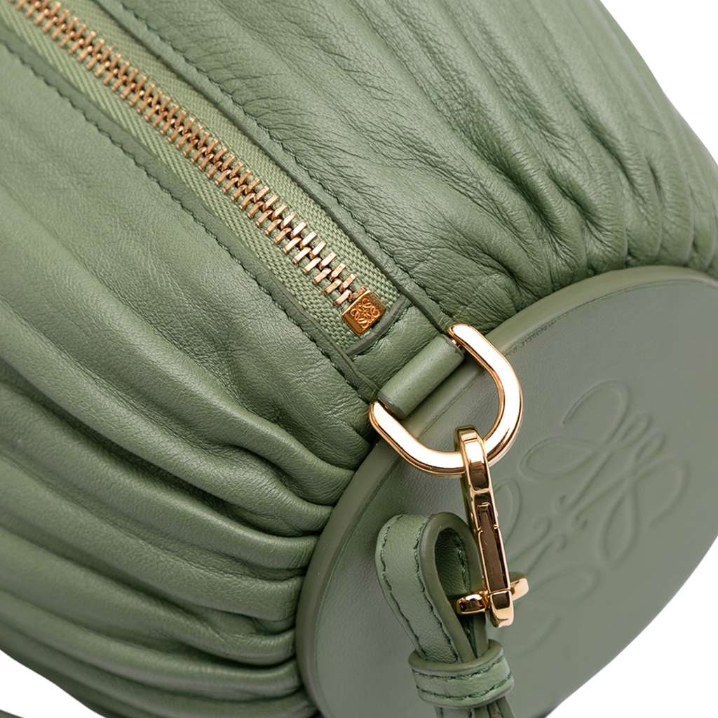 Loewe Pleated Lambskin Bracelet Pouch - Image 10