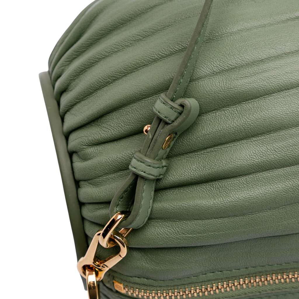 Loewe Pleated Lambskin Bracelet Pouch - Image 11