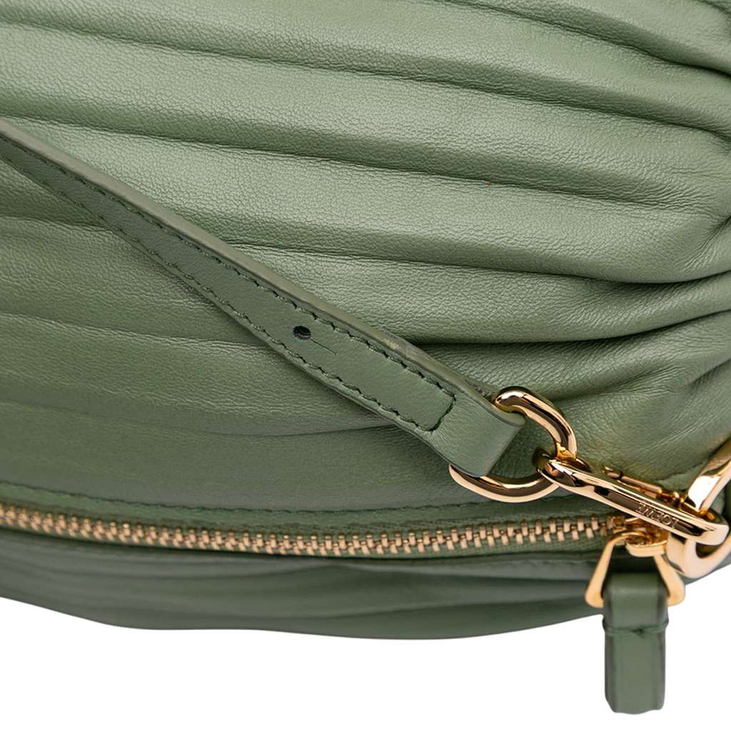 Loewe Pleated Lambskin Bracelet Pouch - Image 12