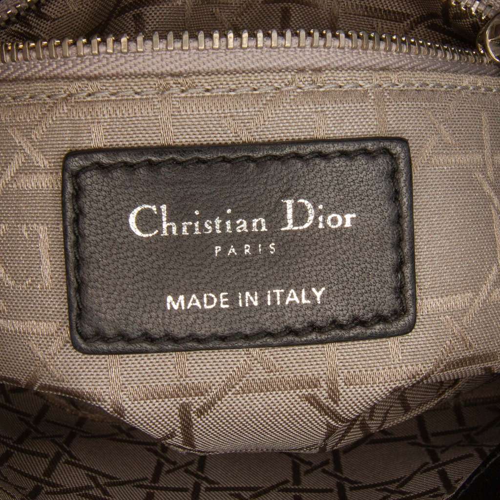 Dior Mini Satin Cannage Swarovski Crystal Lady Dior - 5