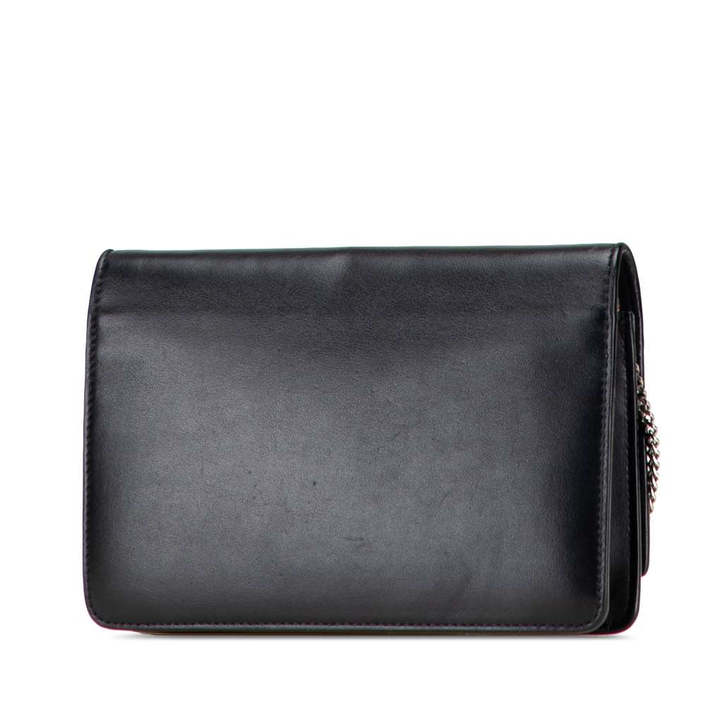 Fendi Leather Hypnoteyes Wallet on Chain - 2