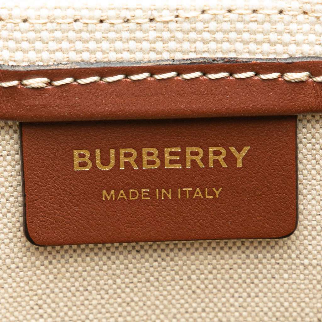 Burberry Printed Canvas Logo Anne Crossbody - Side view