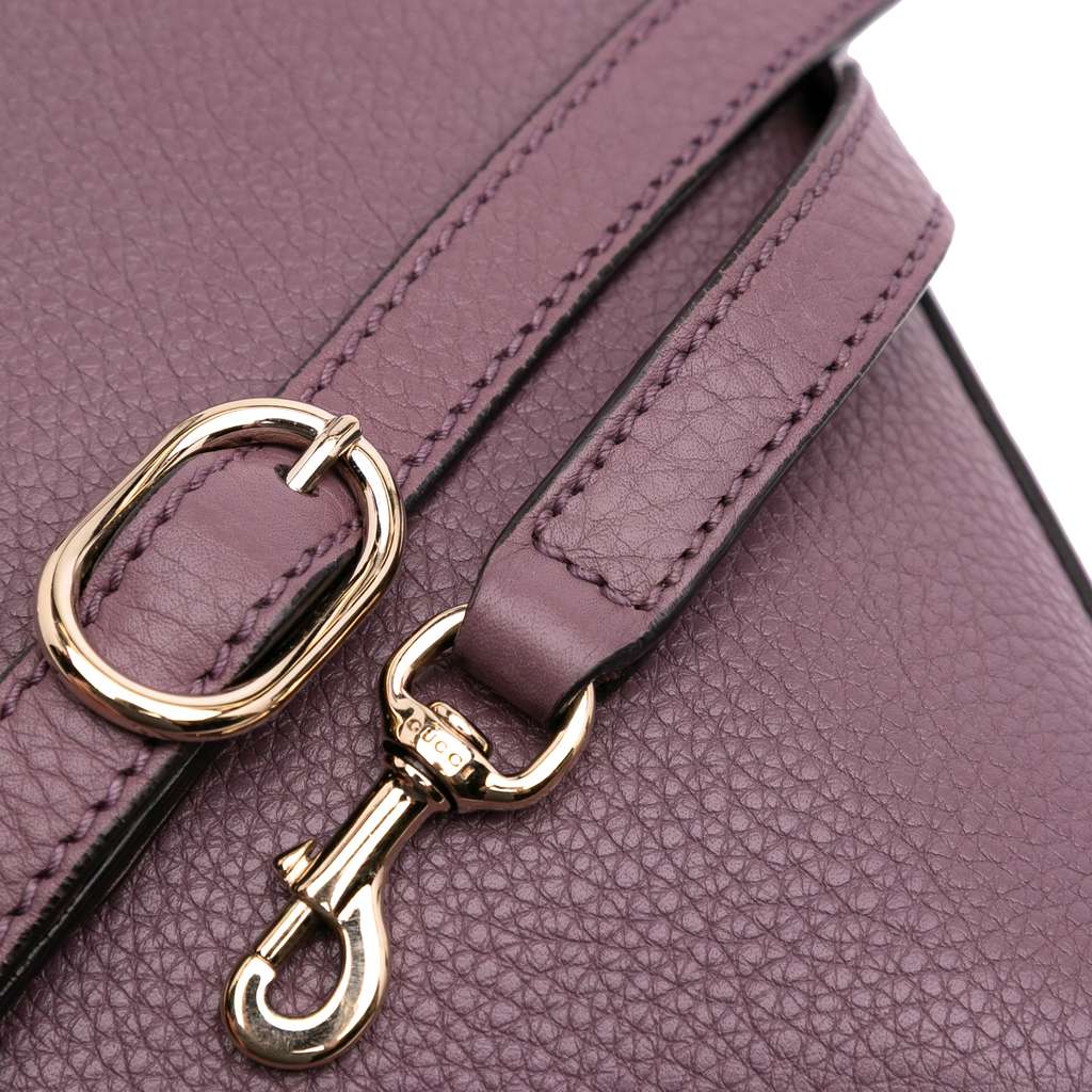 Gucci Mini Calfskin Bamboo Shopper Satchel - Detail 2