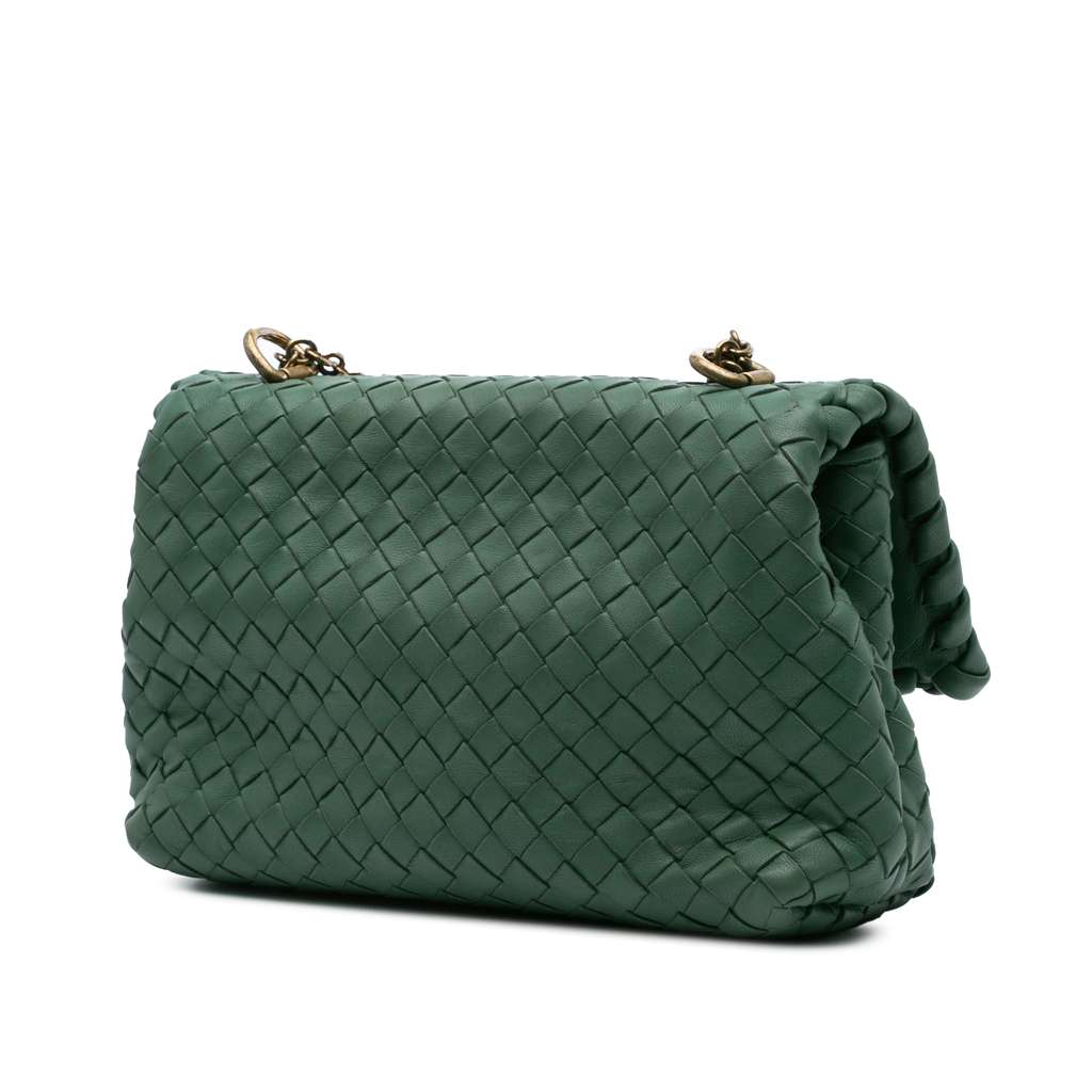 Bottega Veneta Baby Nappa Intrecciato Olimpia Crossbody - 2