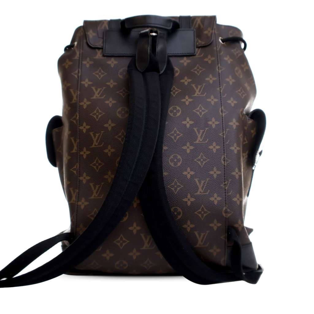 Louis Vuitton Monogram Macassar Christopher Backpack MM - 2