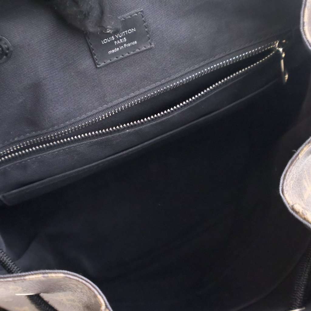 Louis Vuitton Monogram Macassar Christopher Backpack MM - 4