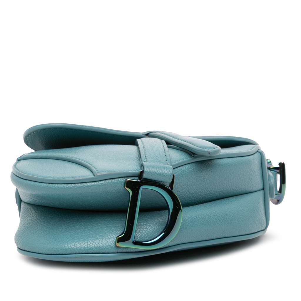 Dior Micro Goatskin Saddle Bag - Image 6