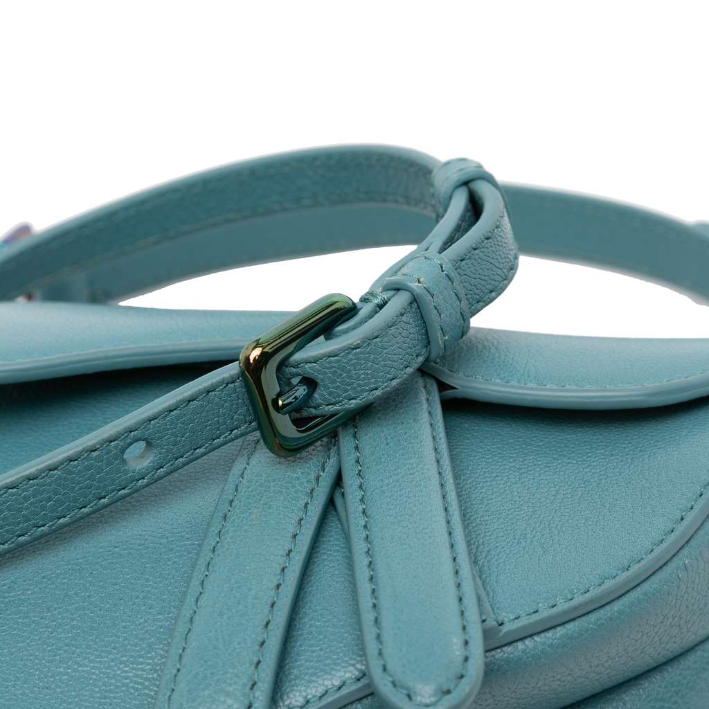 Dior Micro Goatskin Saddle Bag - Image 11