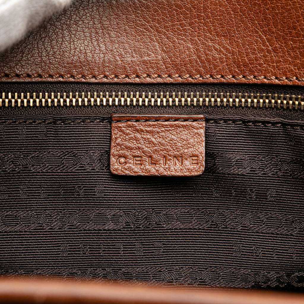 Celine Straw Handbag - 5