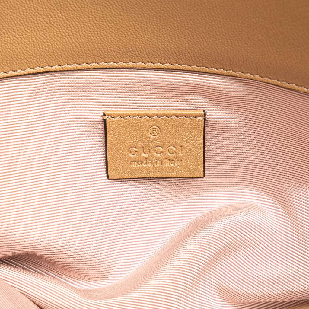 Gucci Small Leather Linea Matisse Satchel - Side view