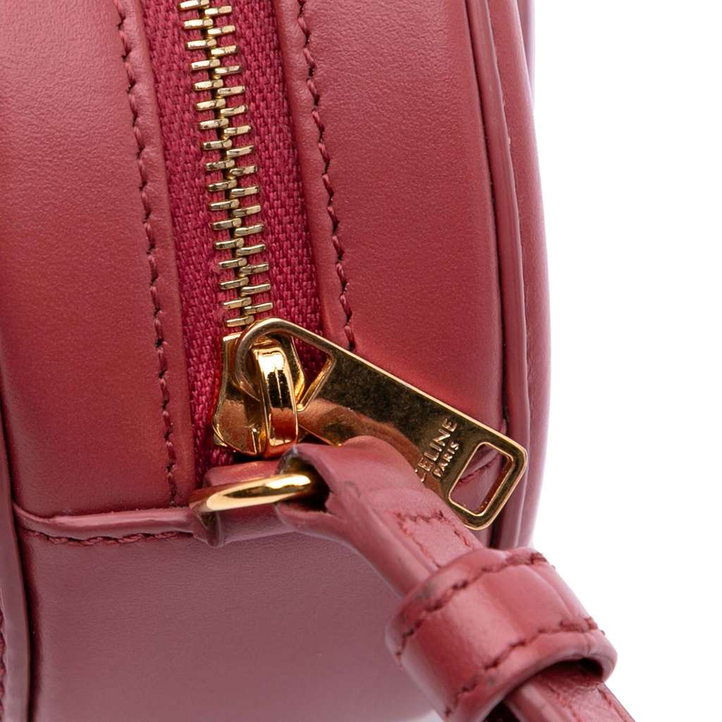 Celine Small Calfskin Cuir Triomphe Oval Crossbody - Image 11