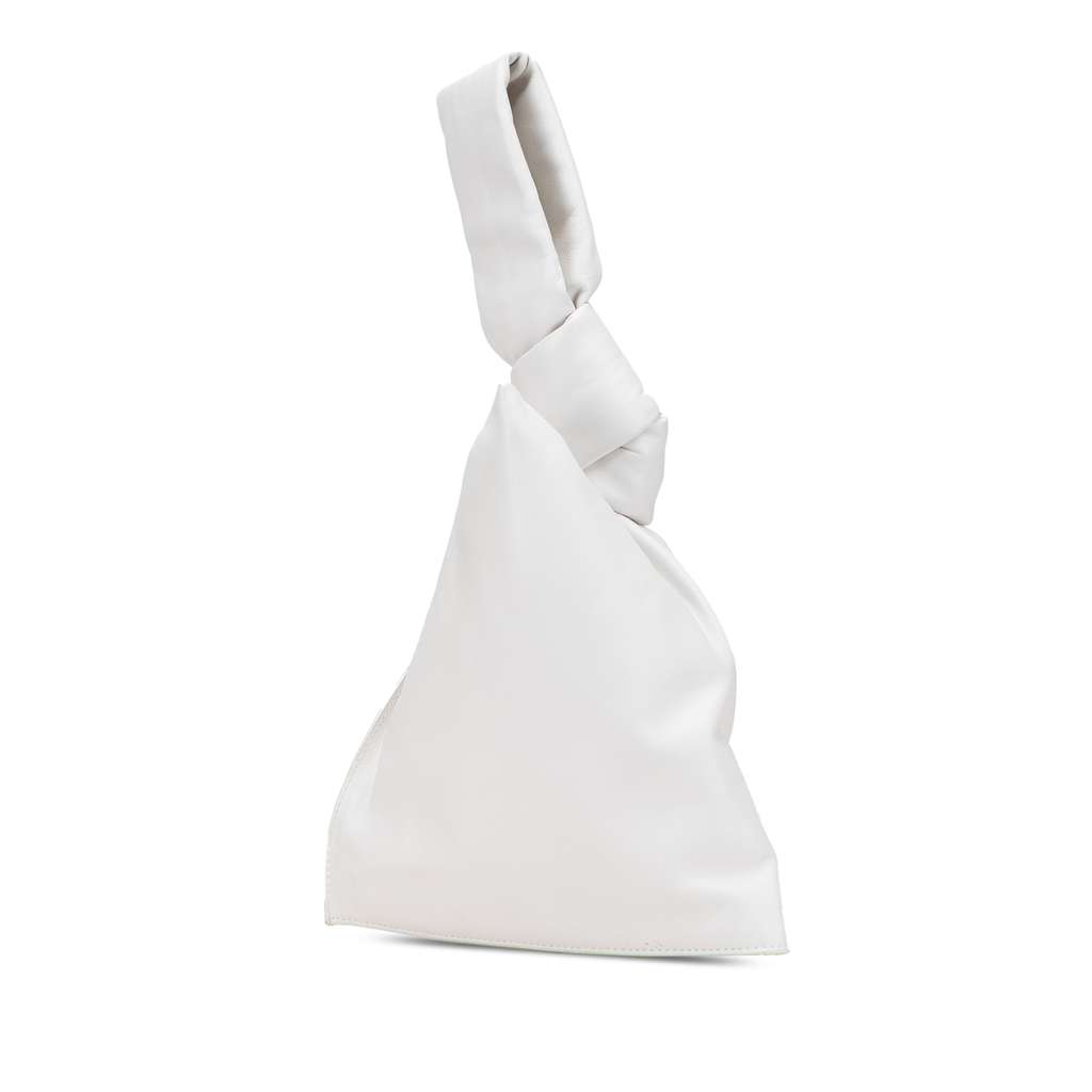 Bottega Veneta Mini Calfskin BV Twist Bag - Back view