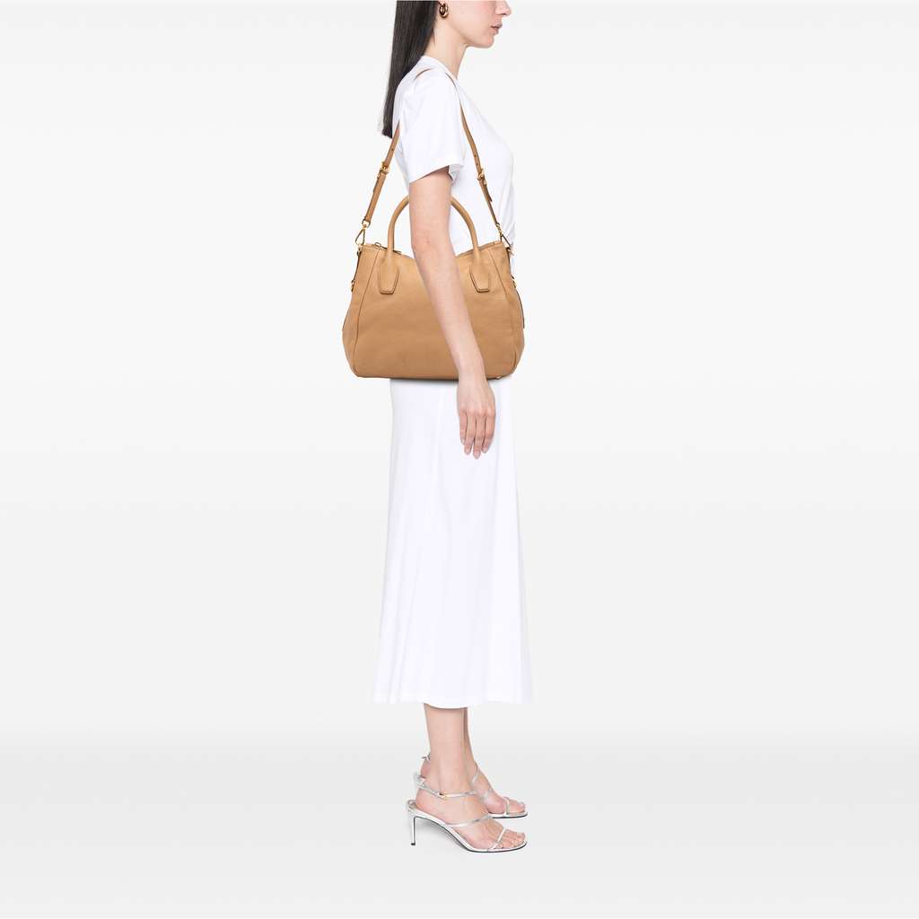 Prada Vitello Daino Sacca 2 Manici Convertible Tote - Image 14