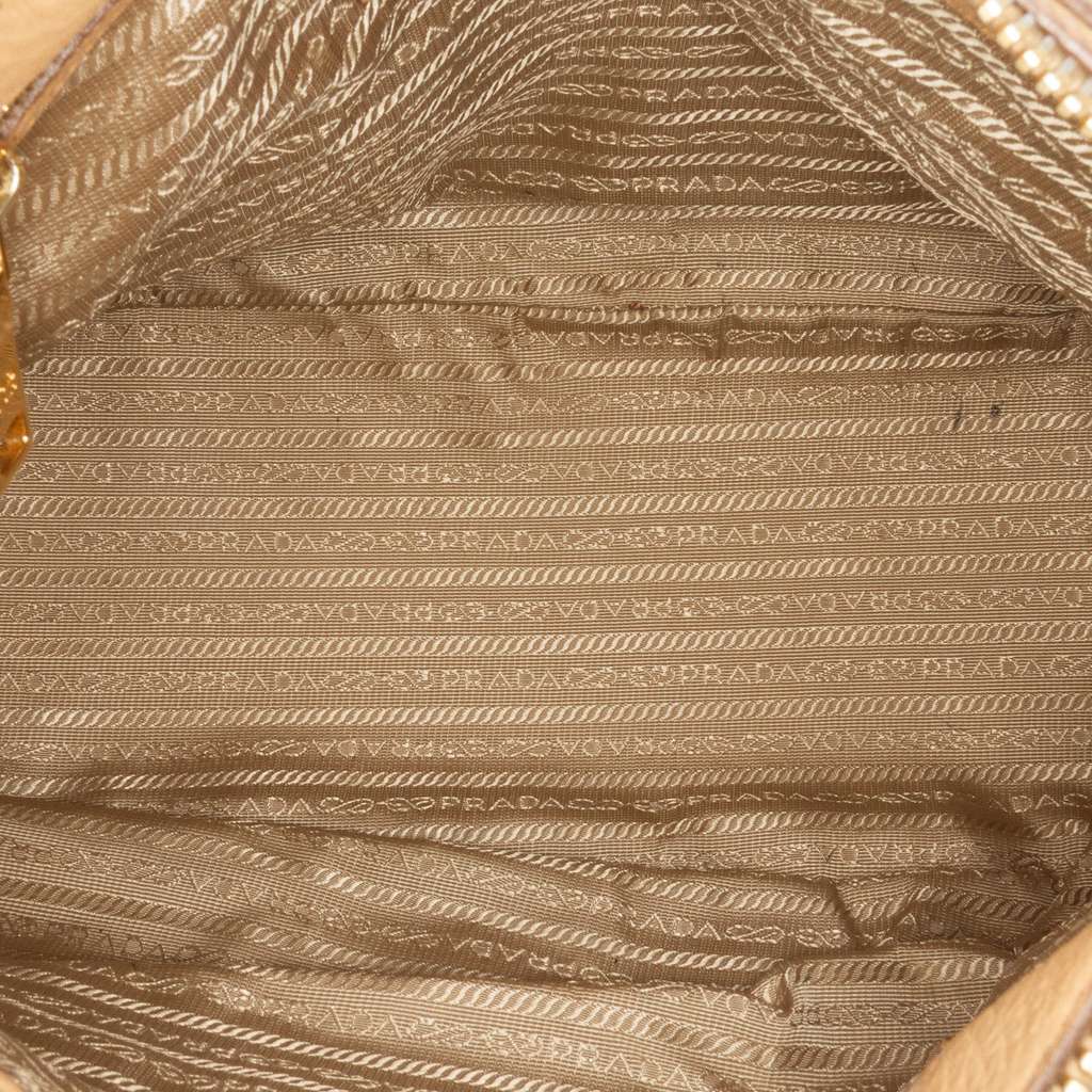 Prada Vitello Daino Sacca 2 Manici Convertible Tote - 4