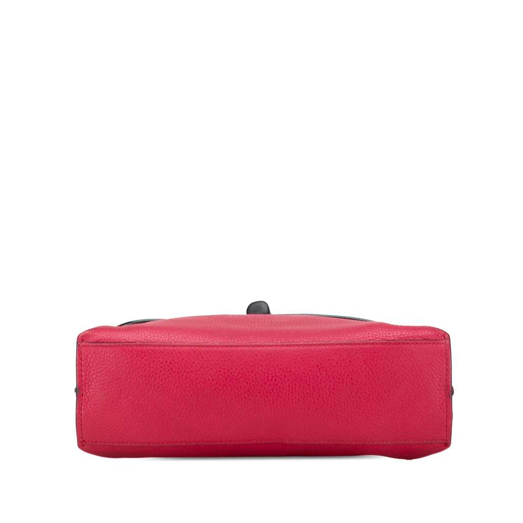 Gucci Medium Leather Bamboo Daily Satchel - Image 6