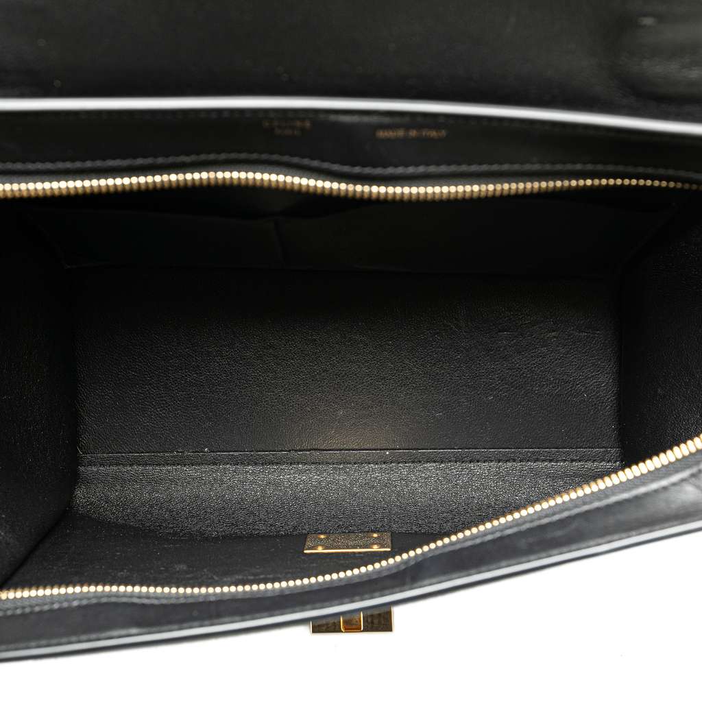 Celine Small Tricolor Trapeze Satchel - 4