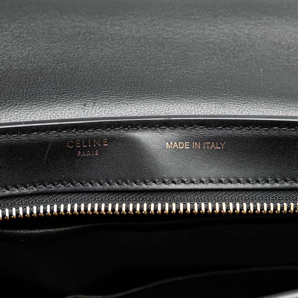 Celine Small Tricolor Trapeze Satchel - 5