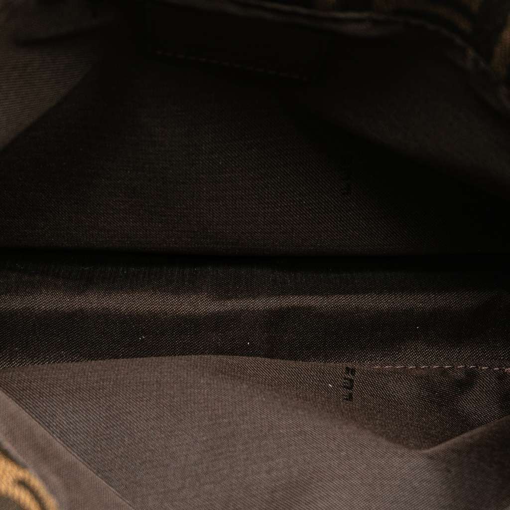Fendi Zucca Canvas Shoulder Bag - 4