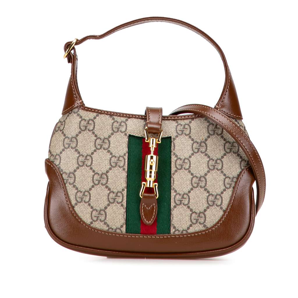 Gucci Mini GG Supreme Web Jackie 1961 Crossbody