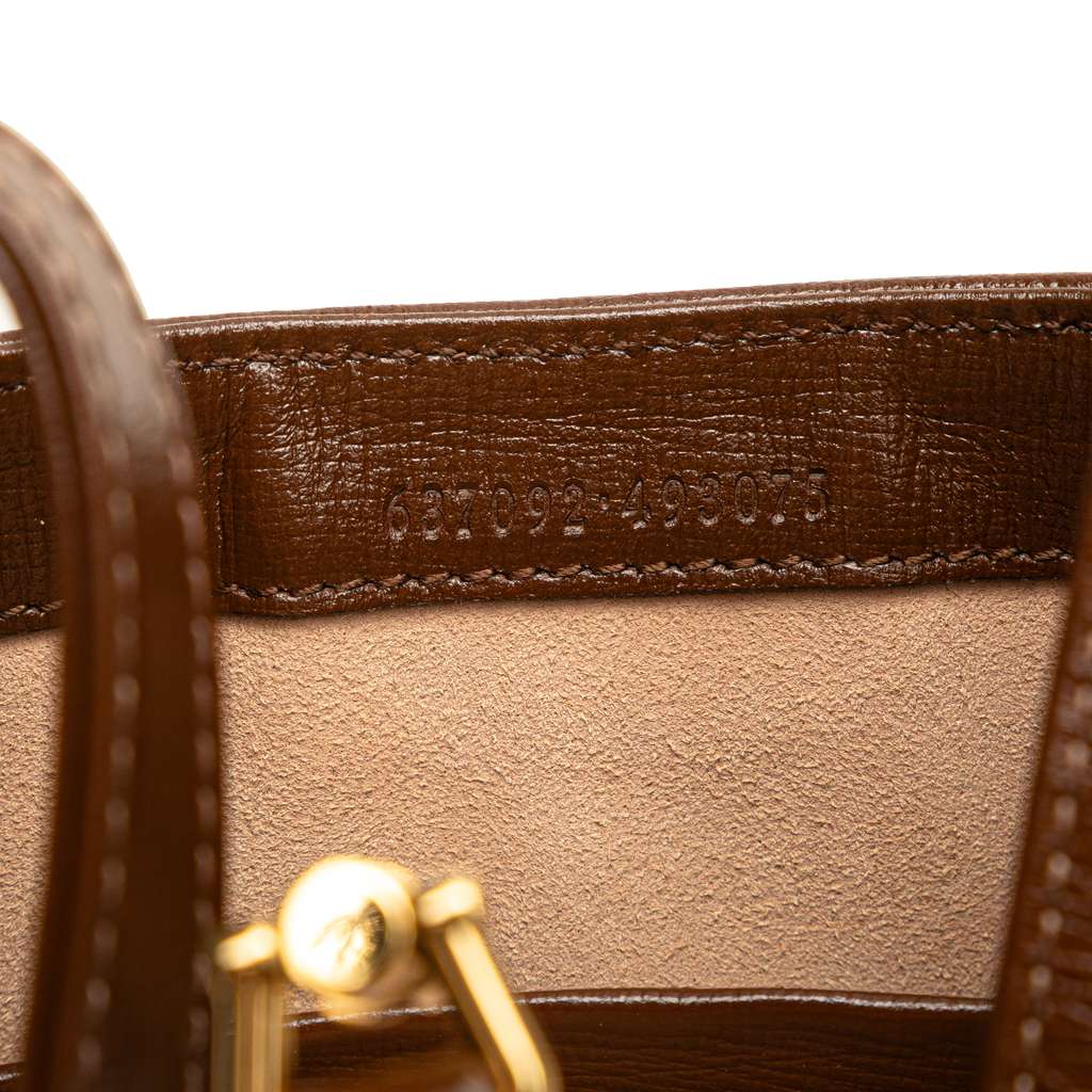 Gucci Mini GG Supreme Web Jackie 1961 Crossbody - Detail 1