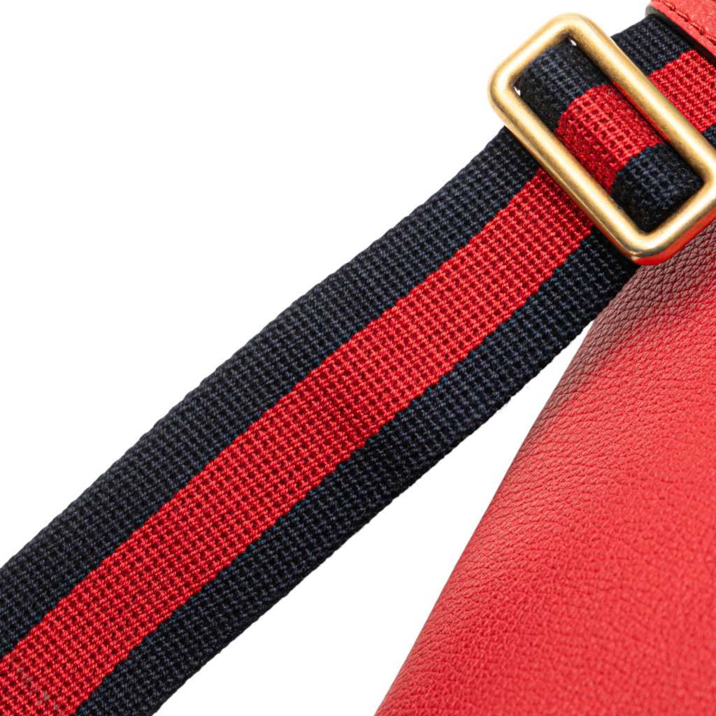 Gucci Grained Calfskin Logo Belt Bag - Image 11