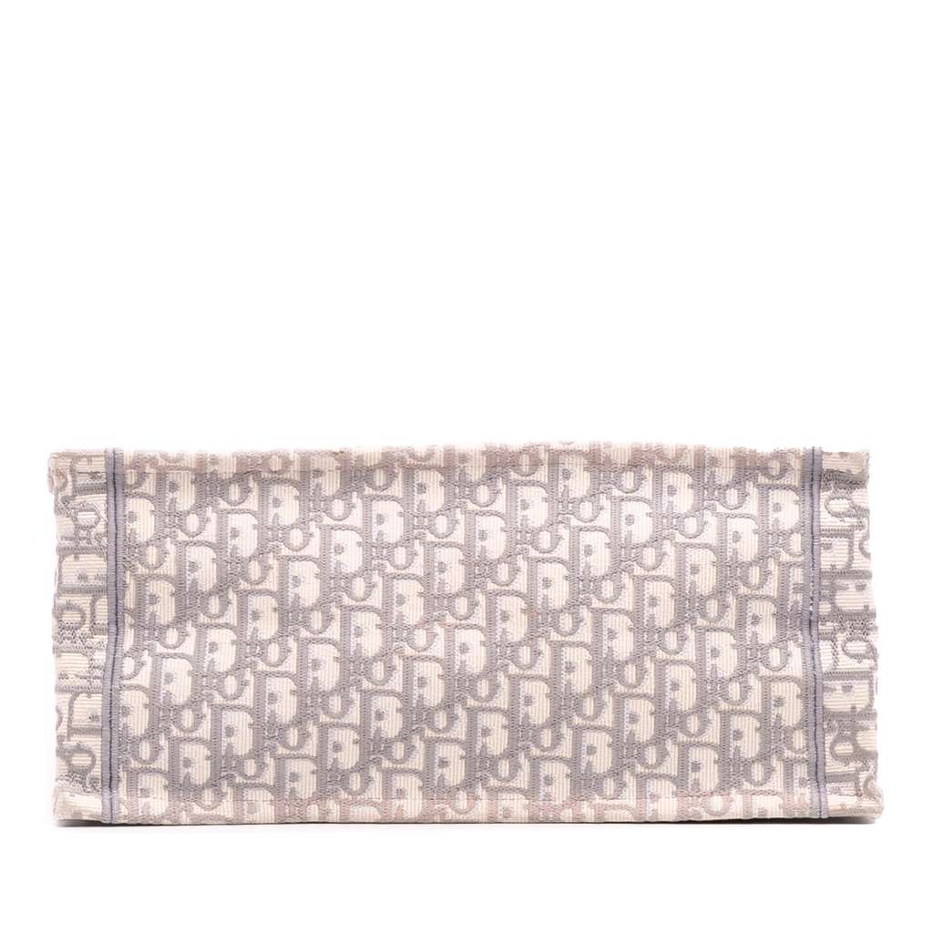 Dior Medium Oblique Embroidered Canvas Book Tote - Image 6