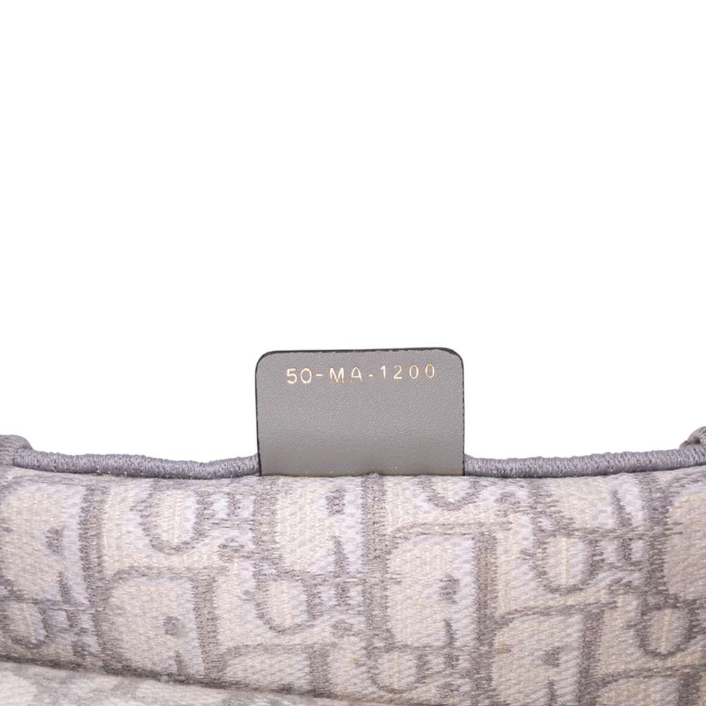 Dior Medium Oblique Embroidered Canvas Book Tote - Detail 1