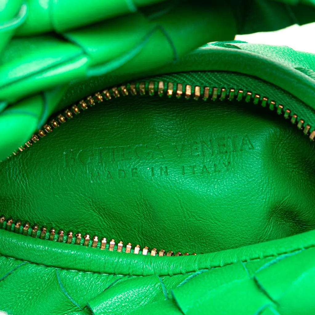 Bottega Veneta Candy Nappa Intrecciato Jodie Green Leather Very good - Box View
