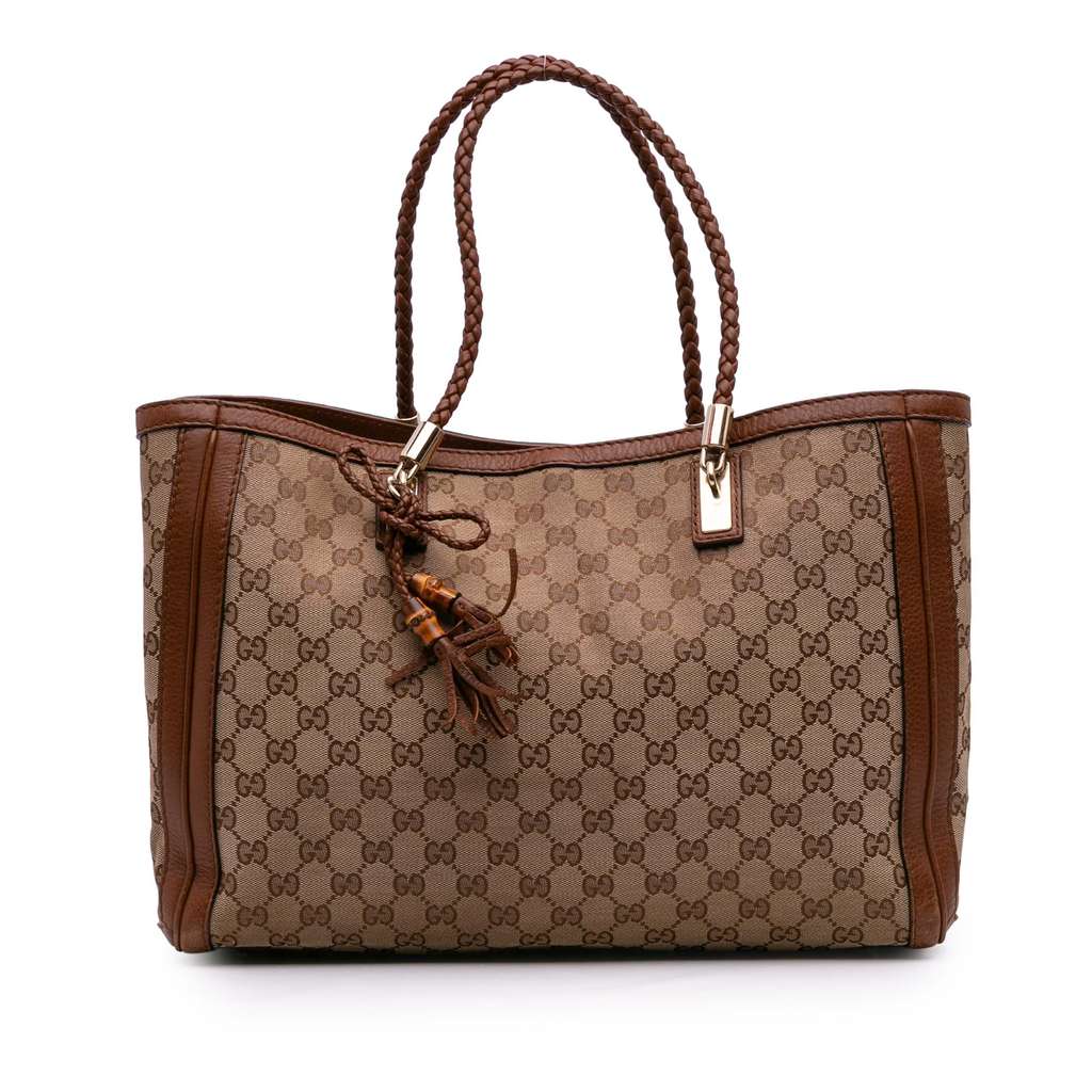 Gucci Medium GG Canvas Bella Tote