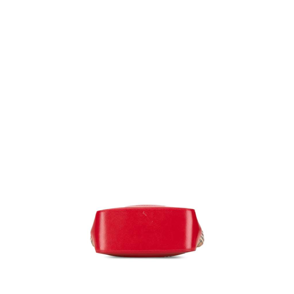 Burberry Haymarket Check Canvas Tote - 3