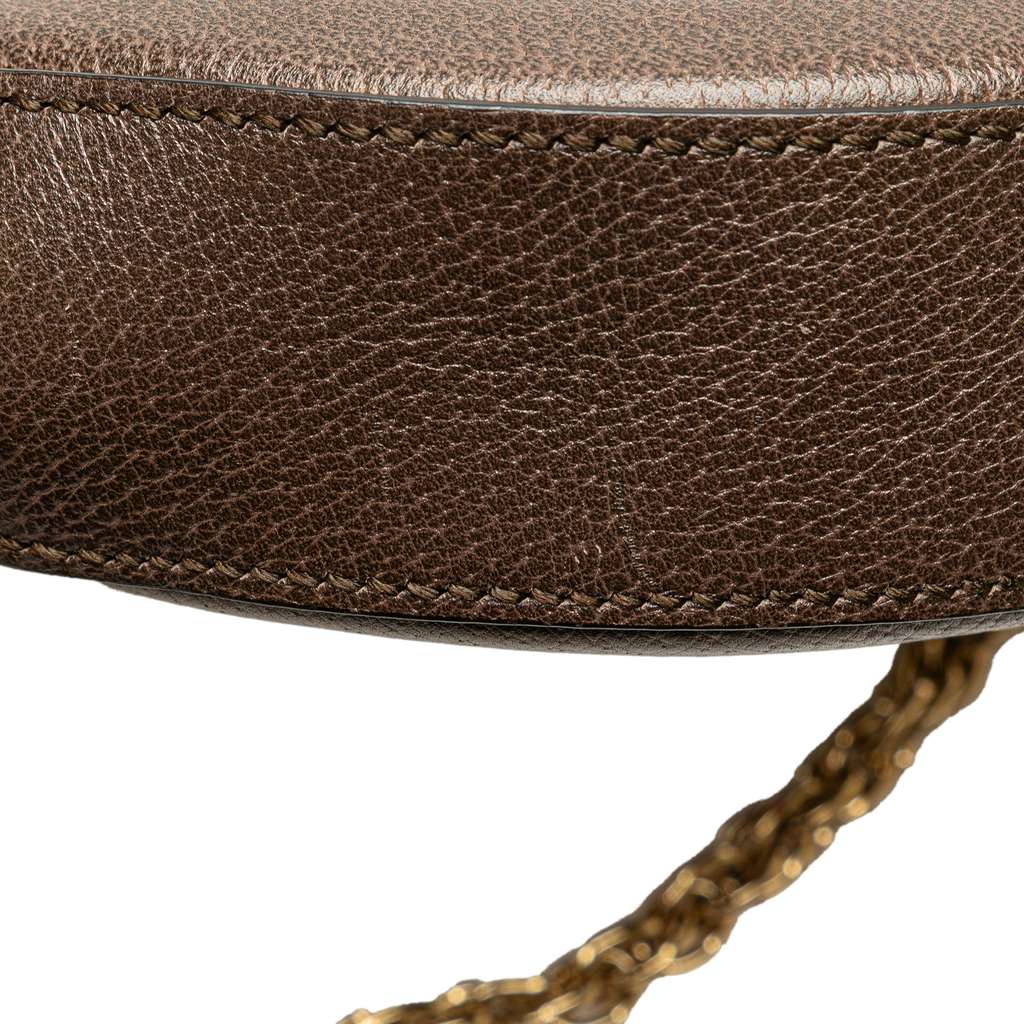 Gucci Mini GG Supreme Round Ophidia Crossbody - Image 12