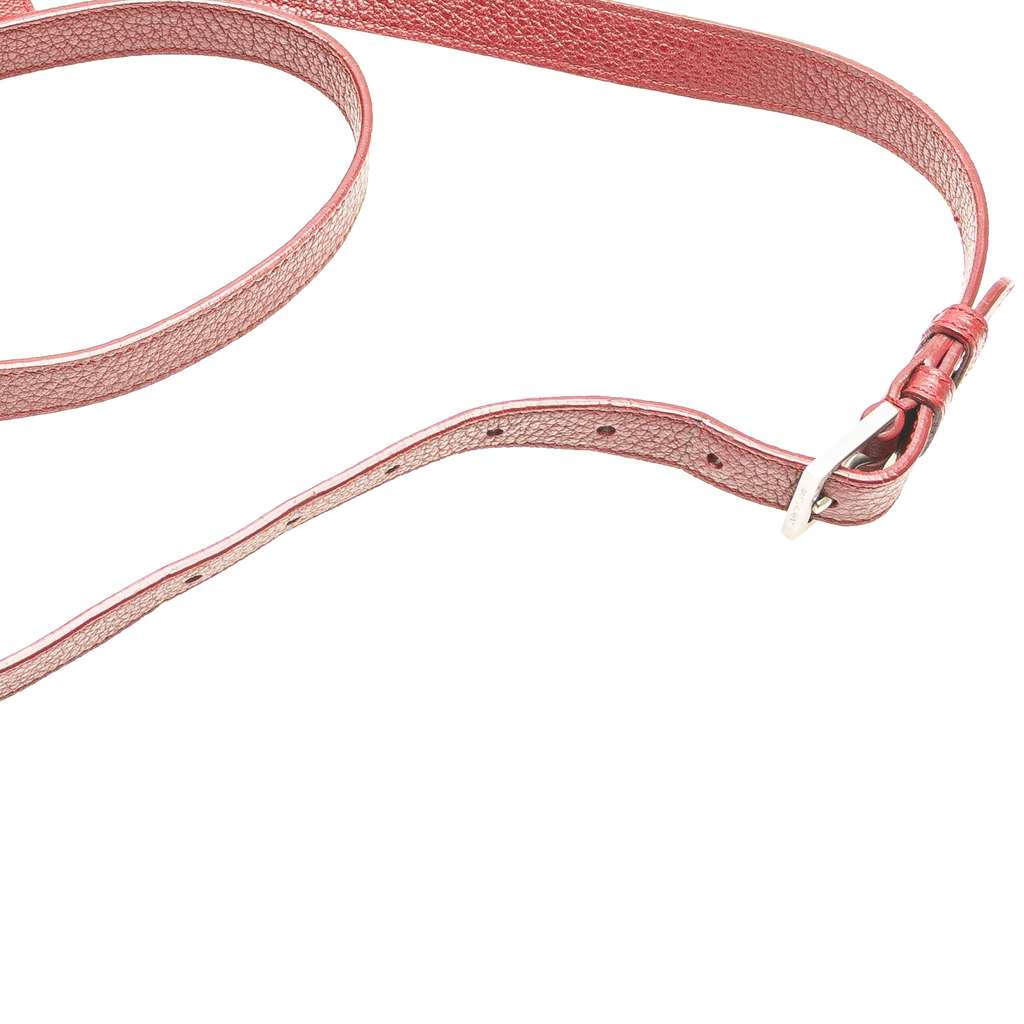 Saint Laurent Medium Grained Calfskin Monogram Sunset Crossbody - Image 14