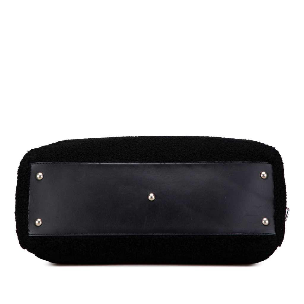 Saint Laurent Shearling Travel Bag - Image 6