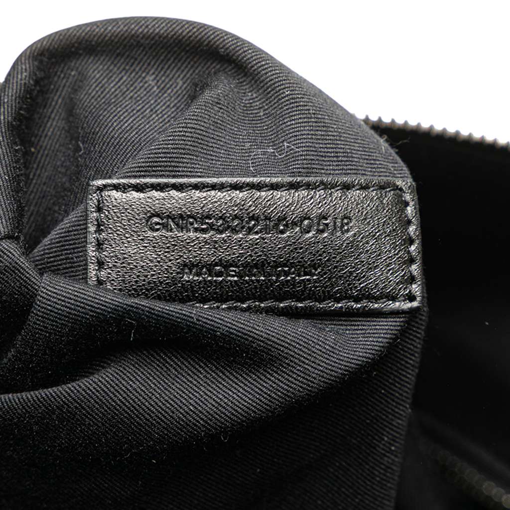 Saint Laurent Shearling Travel Bag - Detail 1