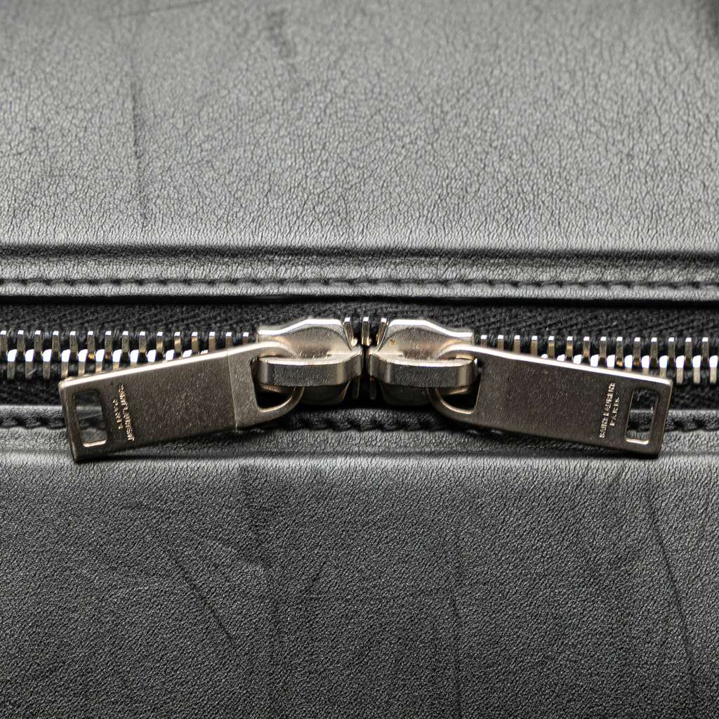 Saint Laurent Shearling Travel Bag - Detail 2