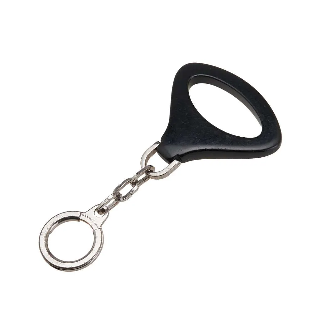 Louis Vuitton Porte Cles Epi Z Bag Charm and Key Chain Black Brass Good - Back View