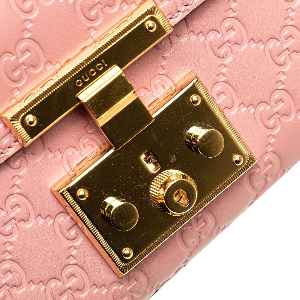 Gucci Small Guccissima Padlock Crossbody - Detail 2