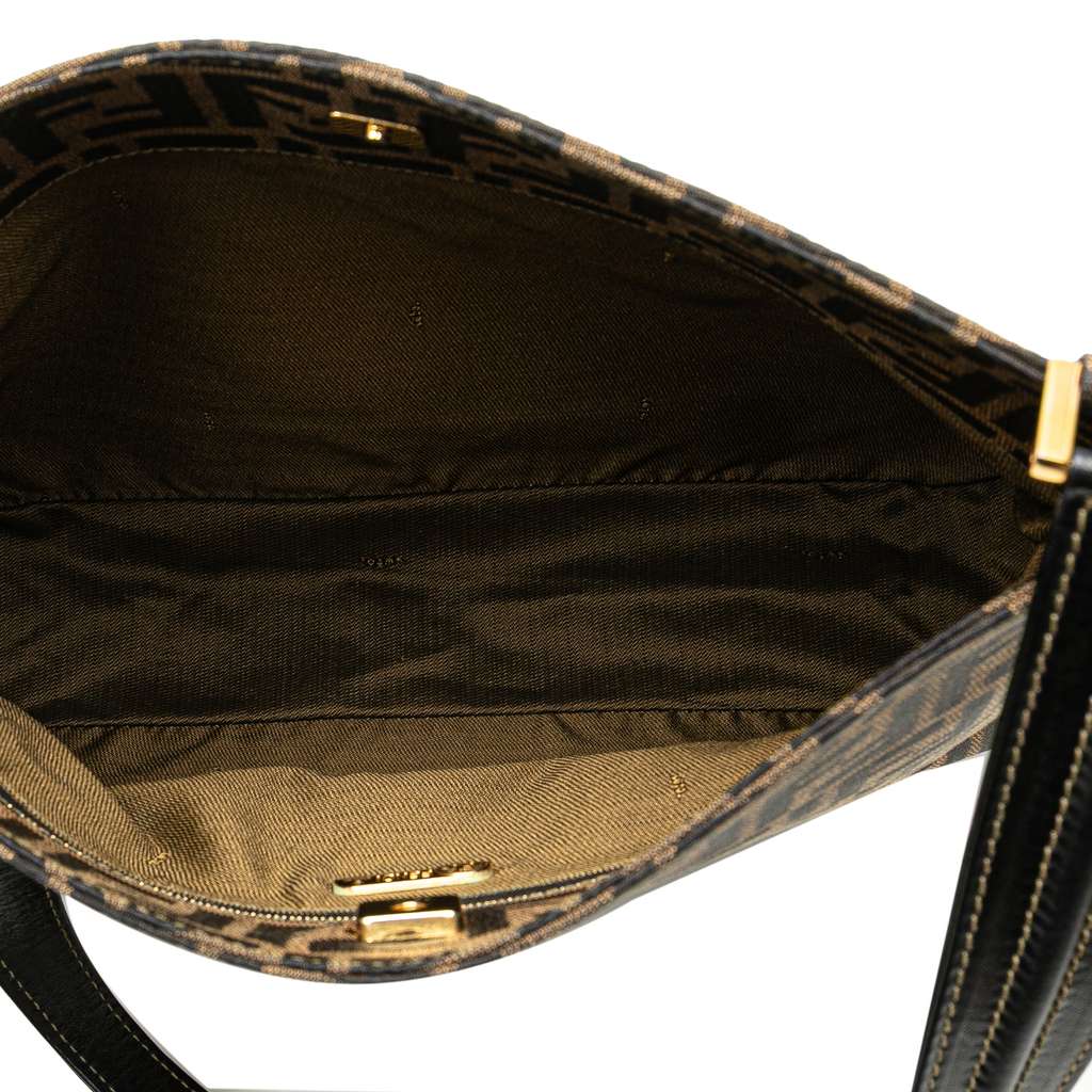 Fendi Zucca Canvas Shoulder Bag - 4