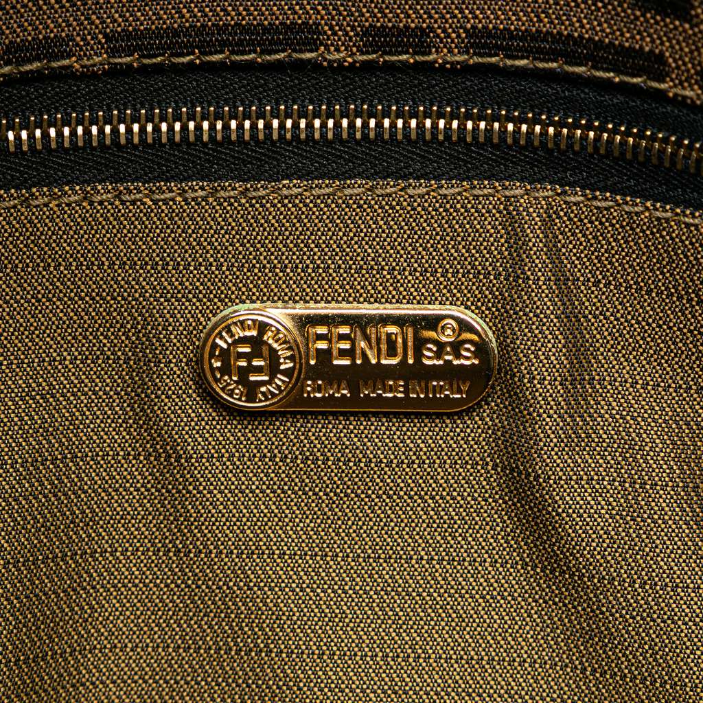 Fendi Zucca Canvas Shoulder Bag - 5