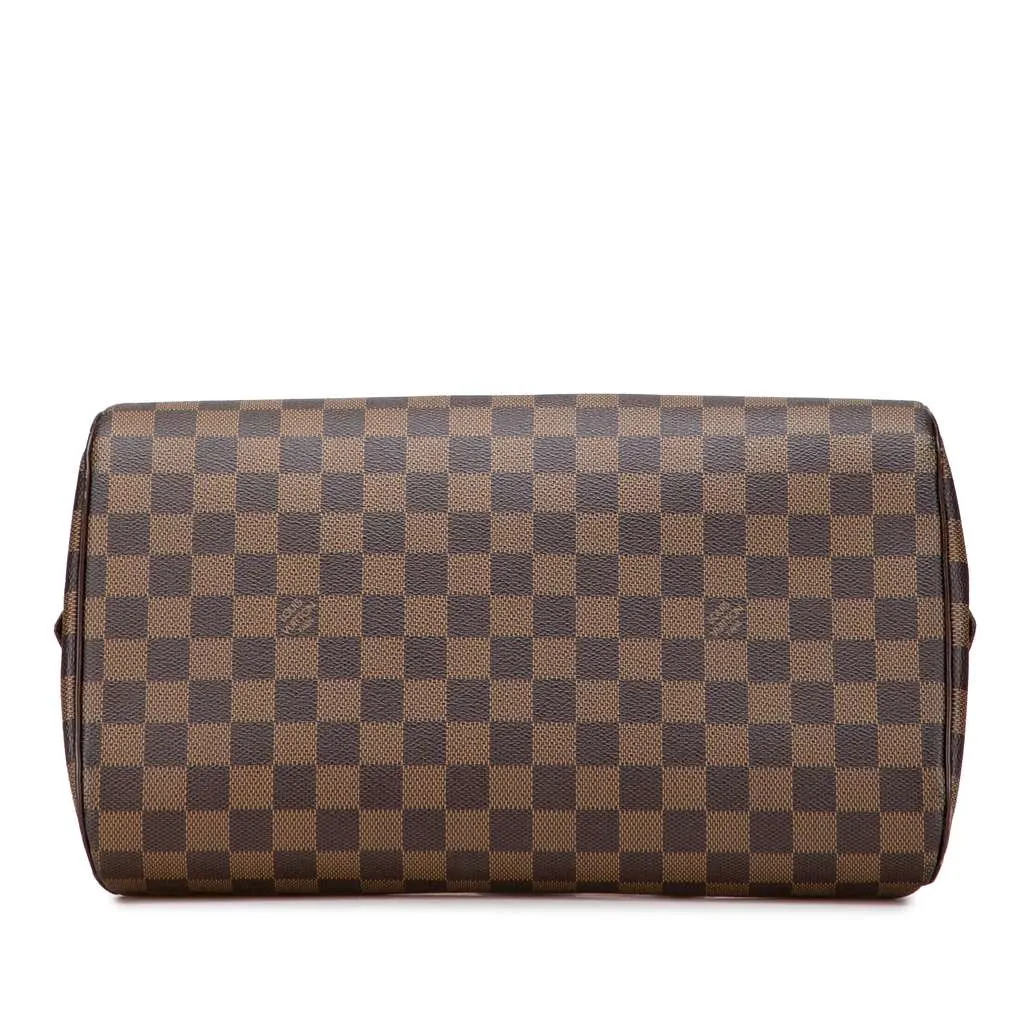 Louis Vuitton Damier Ebene Ribera MM Brown Good - Inside View