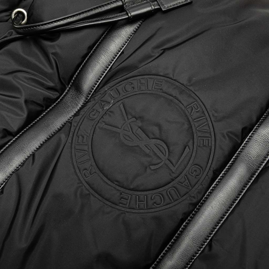 Saint Laurent Nylon Rive Gauche Drawstring Backpack - Detail 2