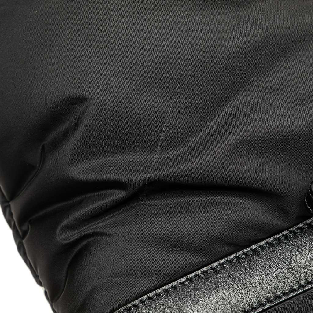 Saint Laurent Nylon Rive Gauche Drawstring Backpack - Image 10