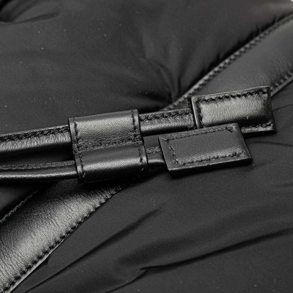 Saint Laurent Nylon Rive Gauche Drawstring Backpack - Image 11